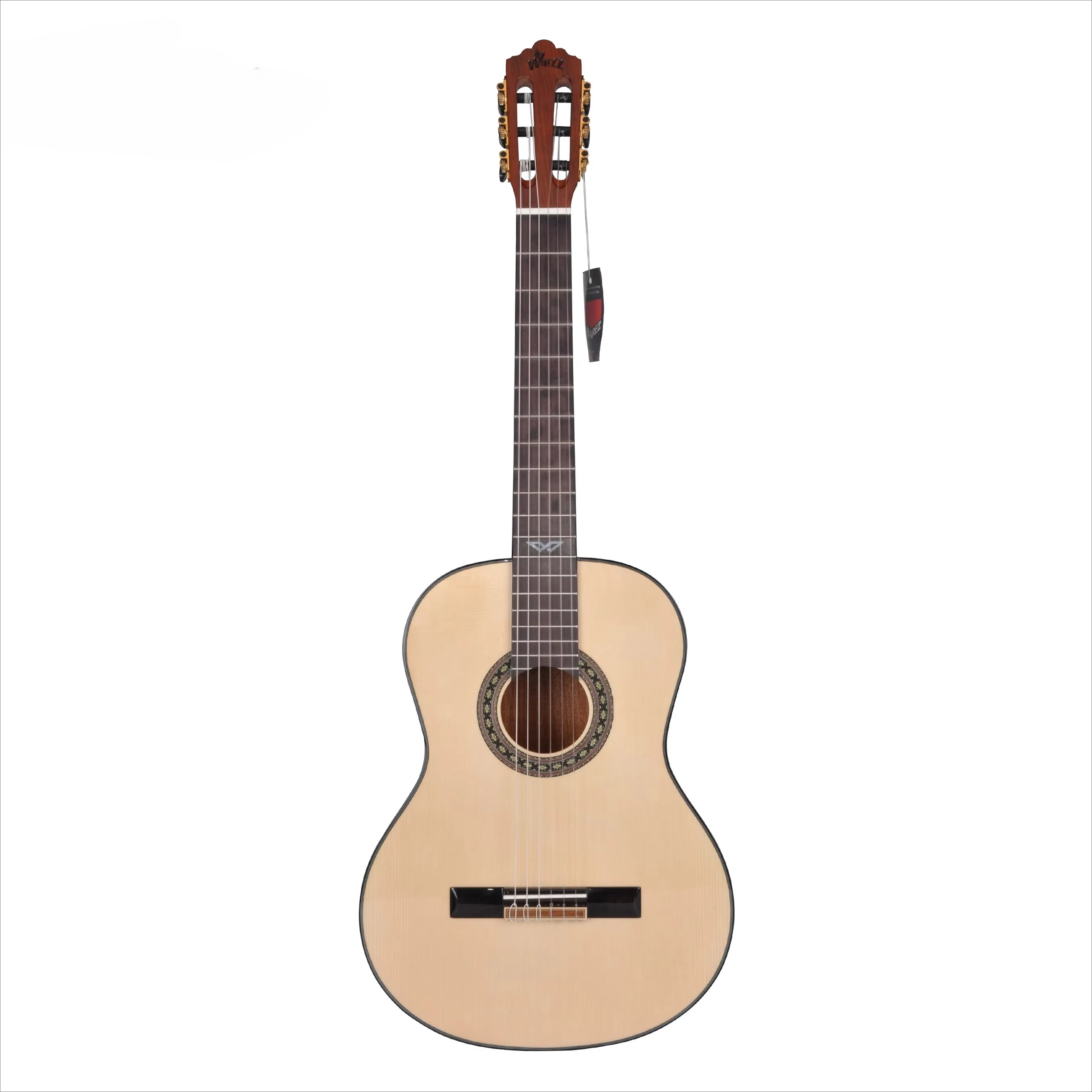 جيتار كلاسيكي (ACG118) عالي الجودة مصنوع يدويًا من خشب التنوب #2