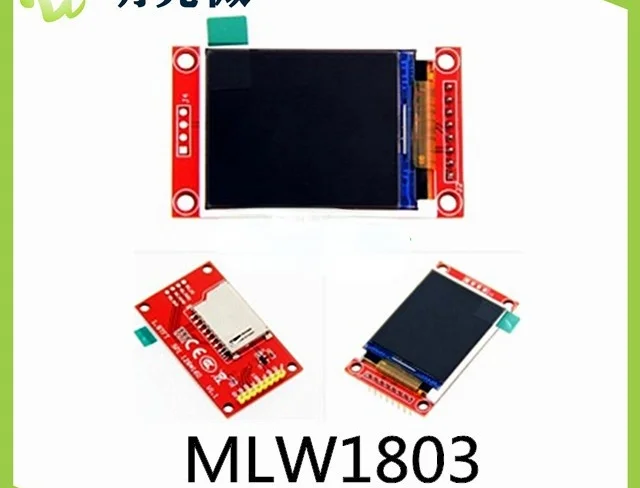 1,8 дюймовый 128x160 точечная матрица TFT цветной экран модуль 3, 3V SPI интерфейс MLW1803