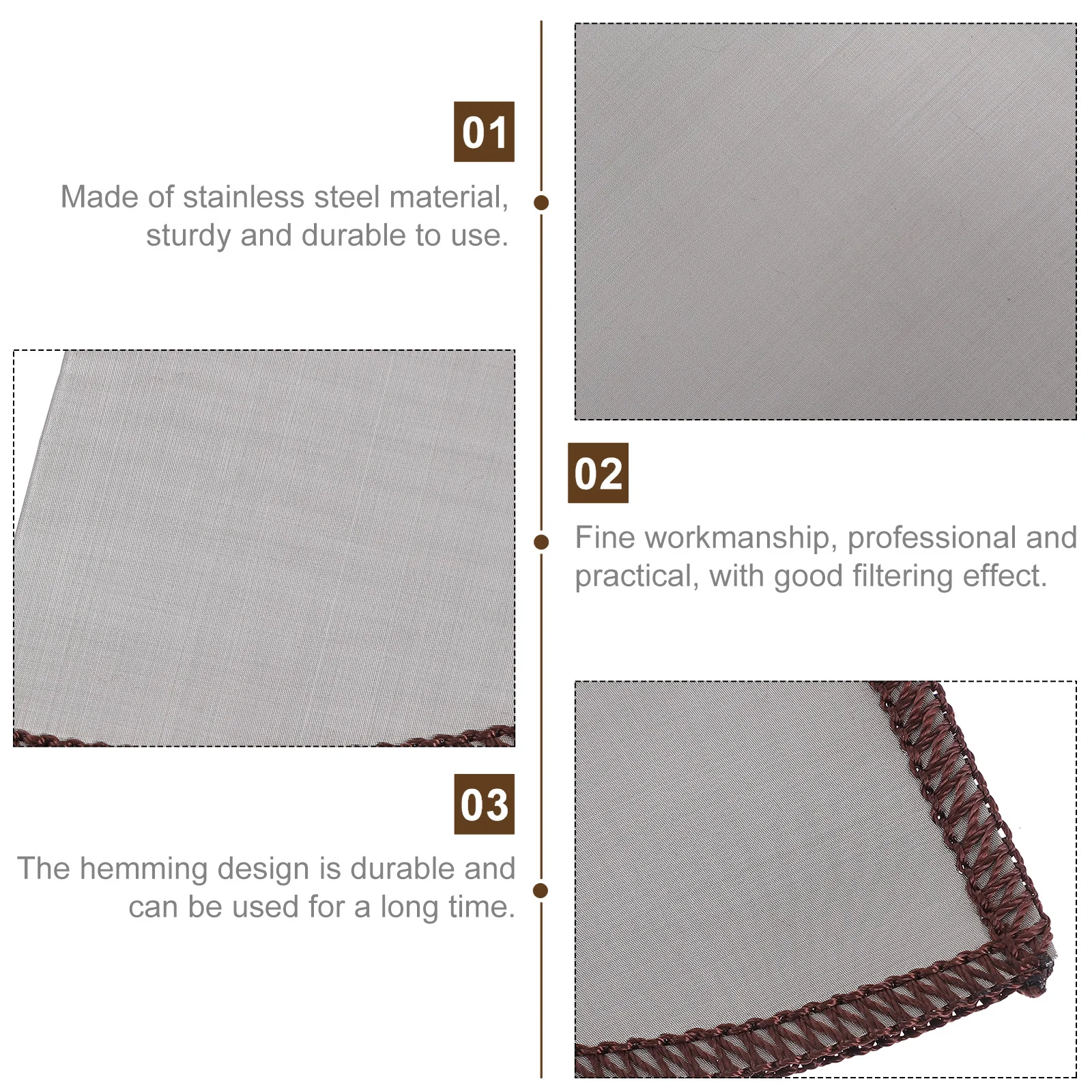 

Coffee Filter Cone-shaped Strainer Stainless Steel Machine Reusable Dripper Mesh Flexible