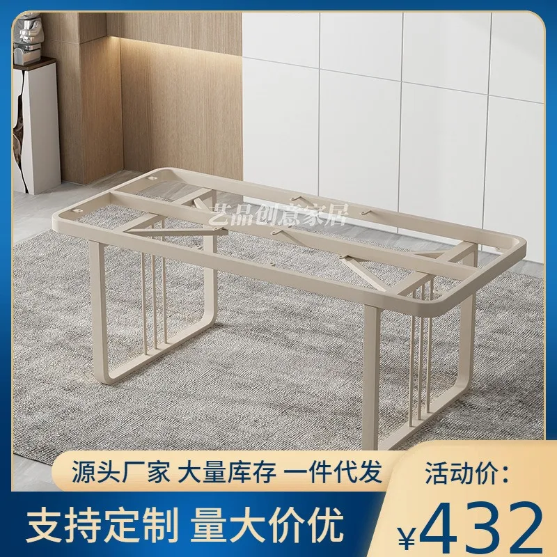 Aetu Fomex In Stock, Light Luxury Table Leg Brackets, Sintered Stone Desks, Desk Legs, Office Dining Tables, Table Frames, Tea T
