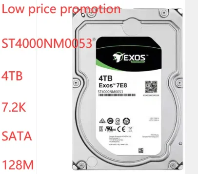 For Seagate ST4000NM0053 EXOS 7E8 4TB 7.2K 128MB 3.5