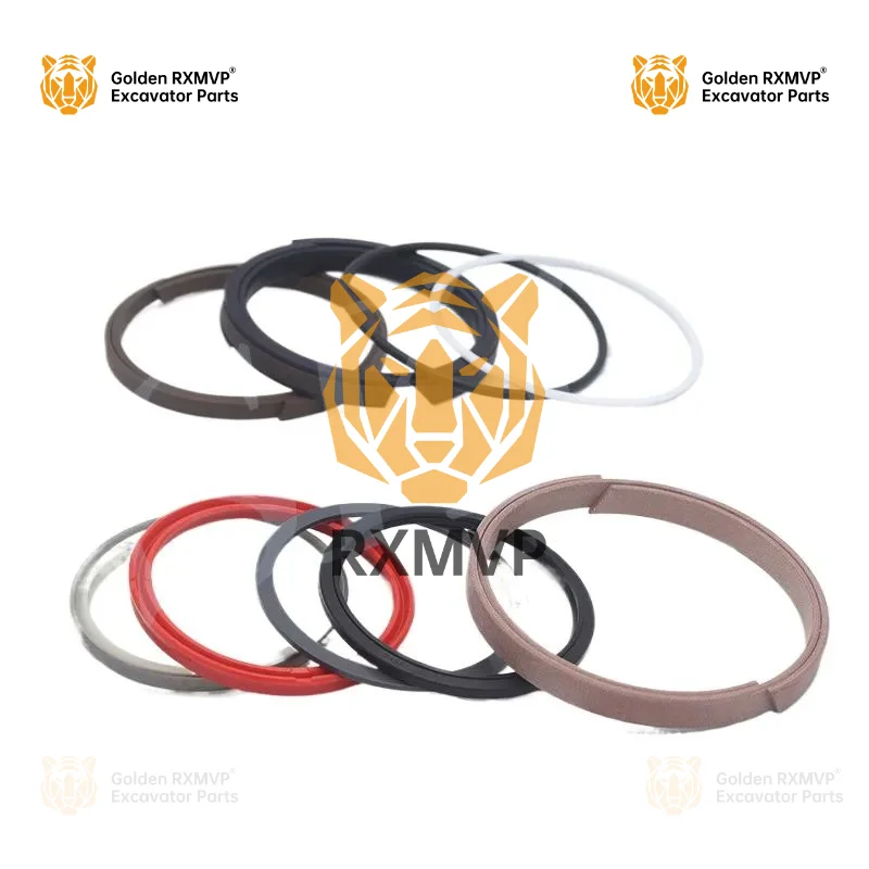 Hitachi Ex300-3 Big Arm Middle Arm Bucket Arm Travel Repair Kit Travel Tensioning Oil Cylinder Oil Seal Seal Ring Excavator Acce