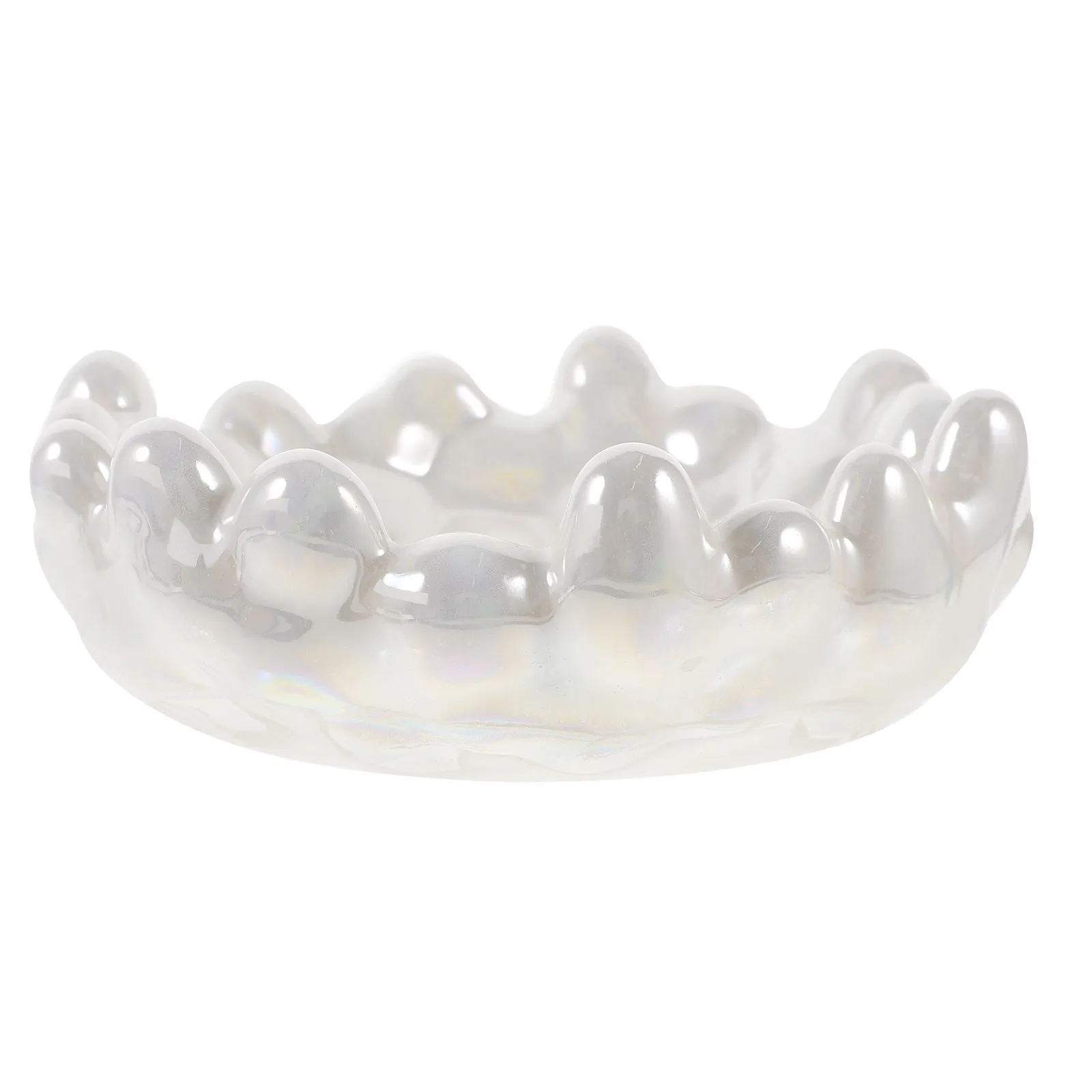 

Керамический поднос-органайзер для украшений, тарелка для мелочей, подставка для помады и косметики, настольное украшение, керамический поднос для ванной комнаты