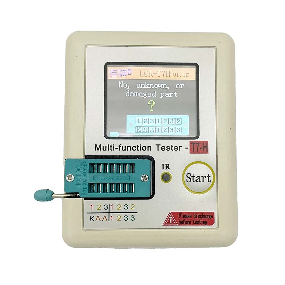 MTT-V1 TC-T7-H LCR-TC2 TransistorTester High Precision LCD Digital Meter Diode Triode Capacitance ESR MOS/PNP/NPN LCR MOSFET TFT