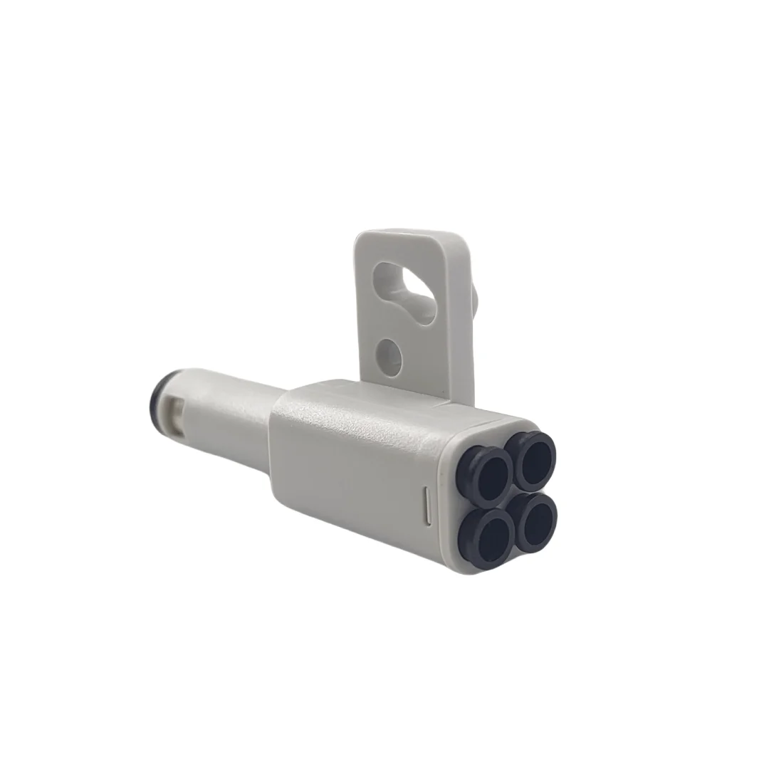 

For Bambu Lab P2S 4-in-1 PTFE Adapter material pipe expansion port AMS connect 4 feeding modules For X1 P1 H2S H2D