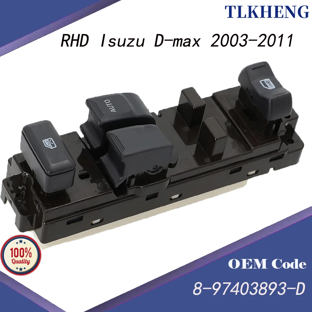 

8-97403893-D Power Window Switch For Isuzu D-max 2003-2011