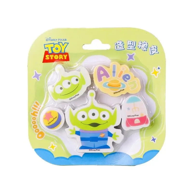 Disney Alien Lotso's creative cartoon-shaped eraser is clean, leaves no traces, has less toxic debris and is only for students