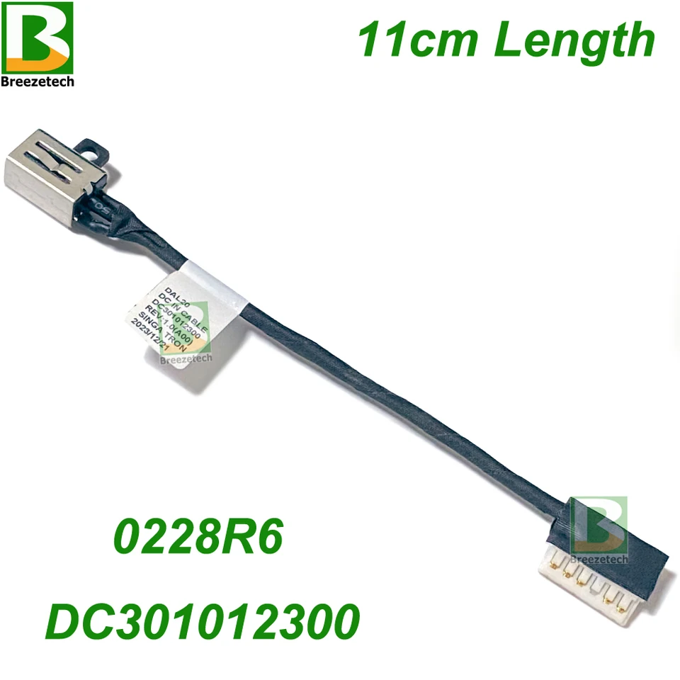 純正 DC 電源ジャックソケットケーブルコネクタ Dell Vostro 3400 3401