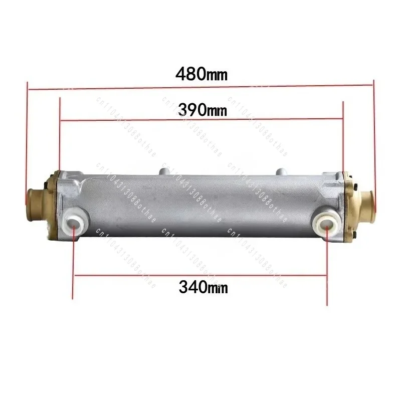 D300 Marine Engine Water Cooler Boat Accessories Marine Condensing Coils Titanium Heat Exchanger Cooler