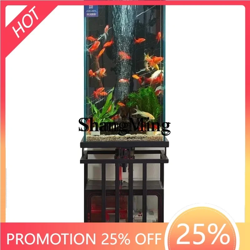

CL room ultra-white glass water-free oxygen bottom filter back overflow integrated landscaping aquarium