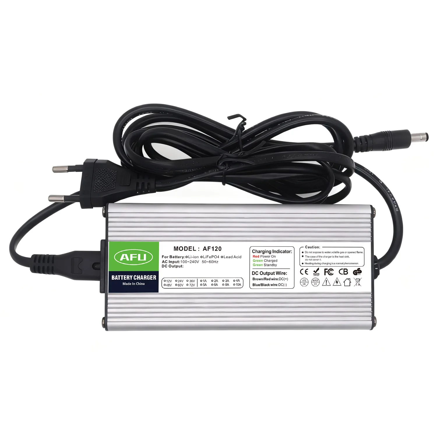 21V 2A Li-ion Battery Charger Usd For 5S 18.5V Charging Adapter Adaptative Charger( INPUT Standard 100-240V)