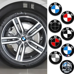 Autocollant de décoration de capuchon de moyeu central de roue de voiture, performance bronchX2 X5, BMW M, M3, M5, F07, F10, F30, F20, E28, E36, E39, E46, E91, 56mm, 60mm, 65mm, 4 pièces