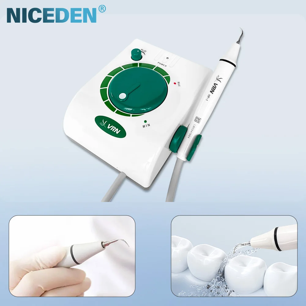 NICEDEN Dental Ultrasonic Scaler Oral Cleaning teeth Whitening Home Self Scaler Dental Care scaling  Cleaning scaler 5 tips