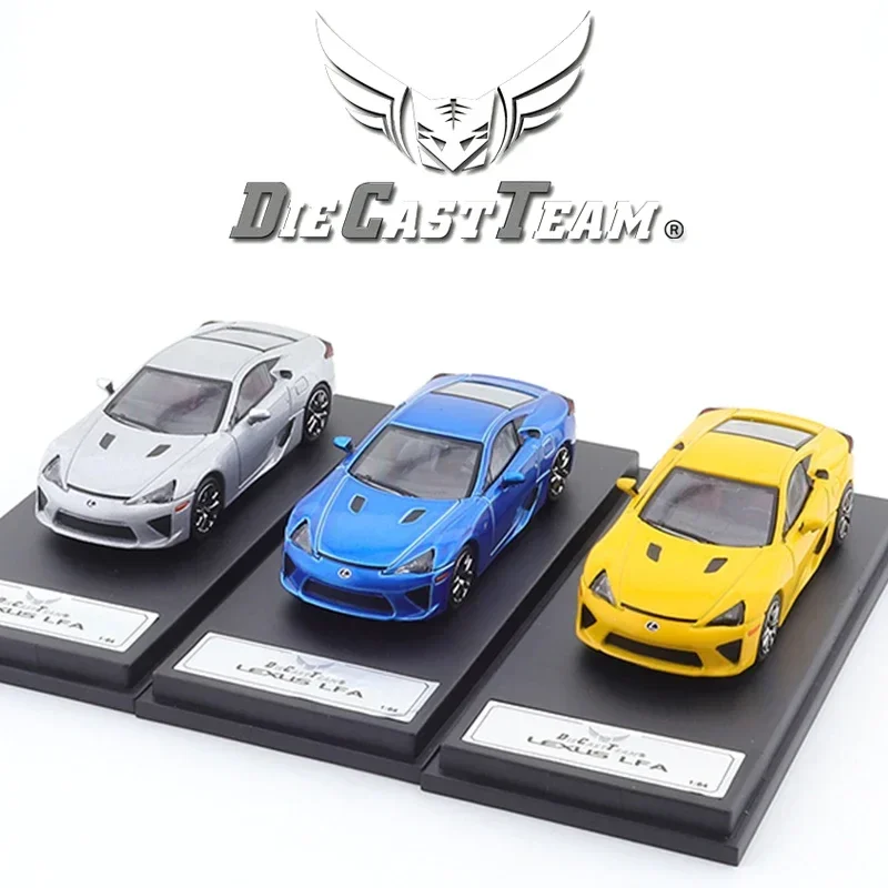 DCT 1/64 Lexus LFA Sports Diecast Automotive Model Ornaments Cas Toys Gift Decorations Christmas Gift Men