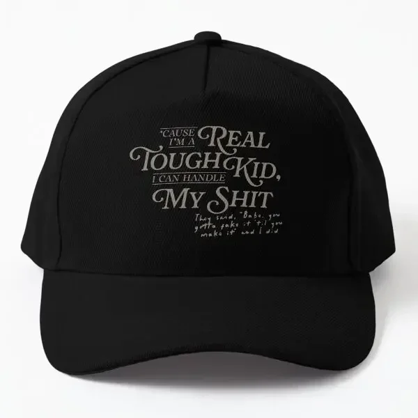 

I Am A Real Tough Kid The Tortured Poets Бейсбольная кепка Шляпа Casquette с принтом солнца Рыба Спорт Хип-хоп Весна Мужская повседневная кепка