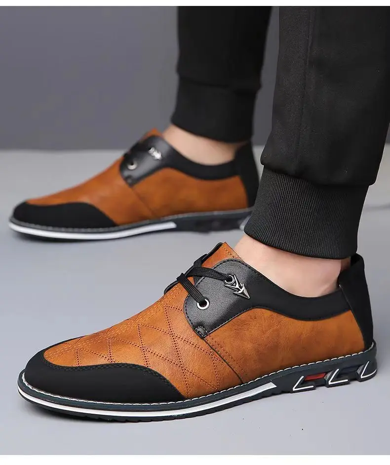 Oxford Shoes Men Luxury Brand Men Dress Shoes Breathable leather Shoe Business Men Casual Shoes big size 48 49 50 51 52 53