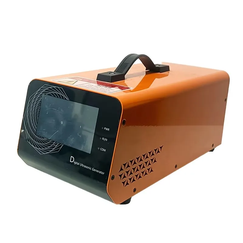 New Digital Ultrasonic Spot Welder For Plastic PP PVC Acrylic Chicken Manure Cleaning Belt Welding 220V 1200W 28K/35K Machine