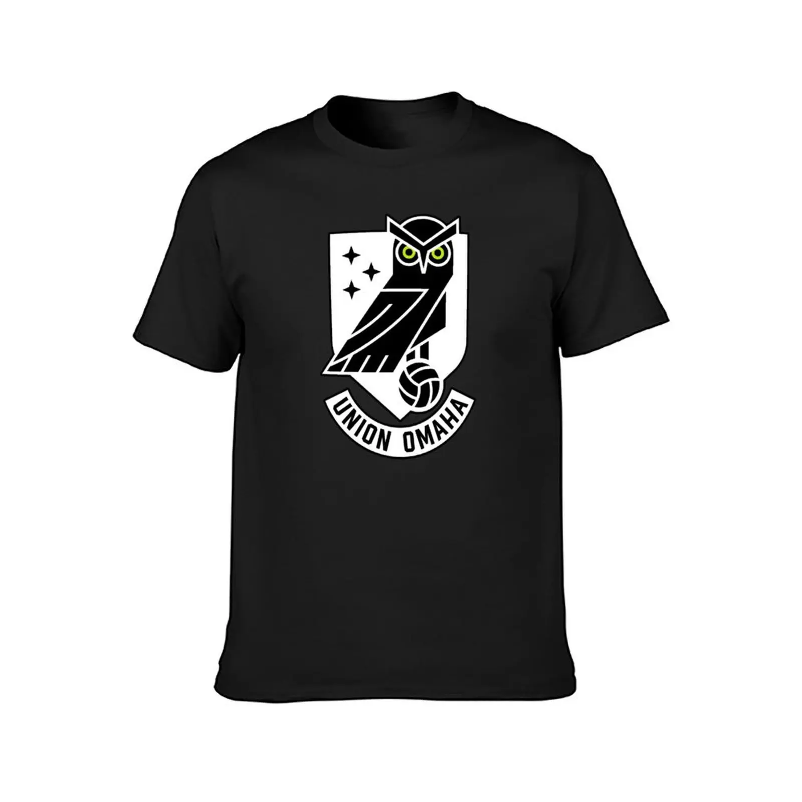 Union Omaha Logo Design1 T-Shirt Short sleeve tee plus sizes black t-shirts for men