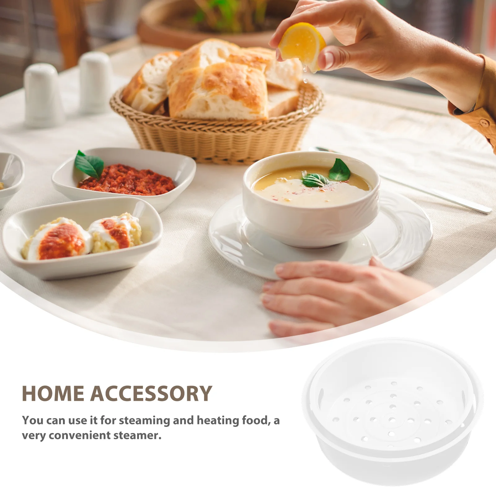 Portable Rice Cooker Steamer Food Containers Restaurant Multifunction Tamale Plastic