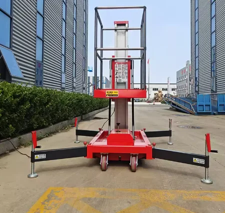 

Customized 4m 6m 8m 10m 12m 14m 200-300KG Hydraulic Man Lift Platform Indoor Vertical Double Mast Aluminium Electric Lift