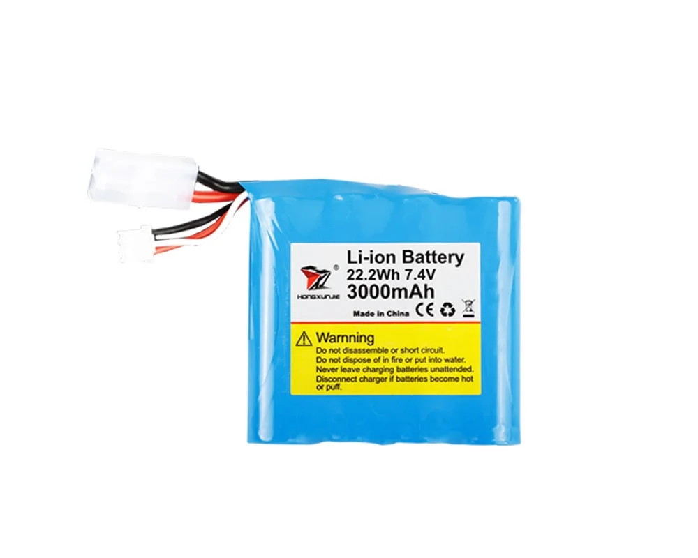 original 7.4V 1500mAh/3000mAh battery/7.4V USB for HJ806 HJ806B HJ808 HJ813 HJ815 HJ809 HJ810 HJ810B R/C Racing boat spare part