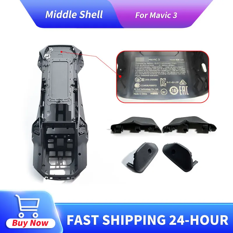 Original Middle Frame Shell Side Covers For Mavic 3 Mavic 3 