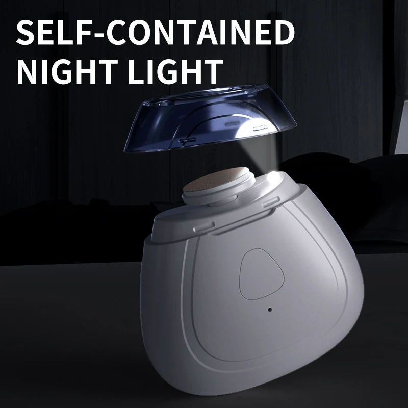 2 في 1 الكهربائية مسمار المقص القاطع مع مصباح ليد التلقائي طاحونة الأظافر المتقلب للطفل الكبار أدوات مانيكير صغيرة العناية بالأظافر