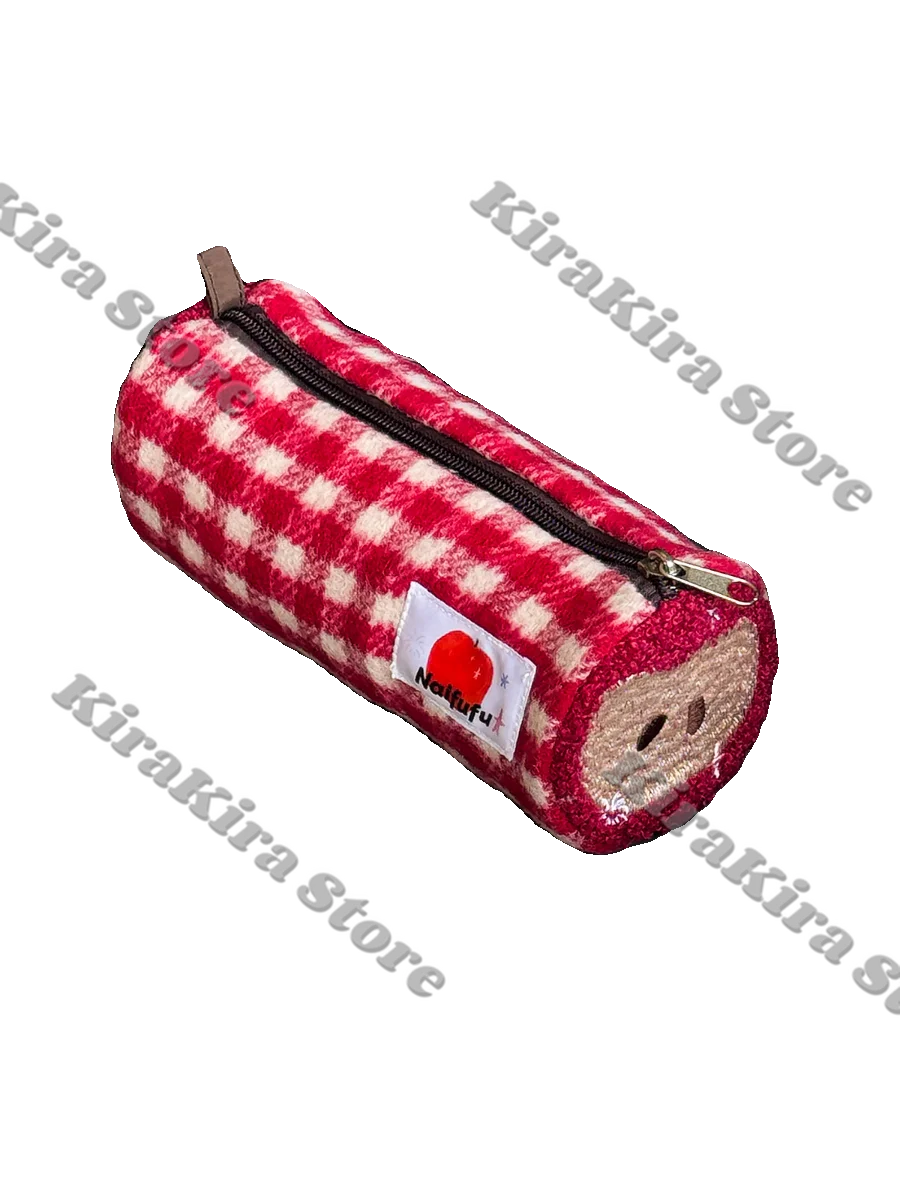 Caleb Apple Writing Case Love and Deepspace Christmas Originality Cosplay Red Pen Bags Cute Towel Embroidered Stationery Bag