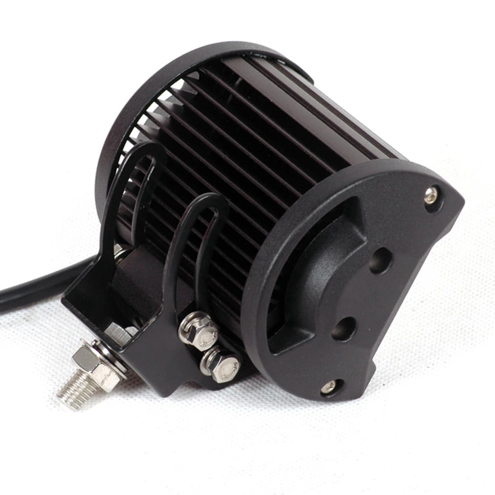 4 بوصة 18 واط بقعة الفيضانات مصباح ليد القرون ث/مجموعة الأسلاك والأسمدة الأمامية مصباح ليد تصاعد بين قوسين صالح 2016 -2022 ياماها YXZ 1000R