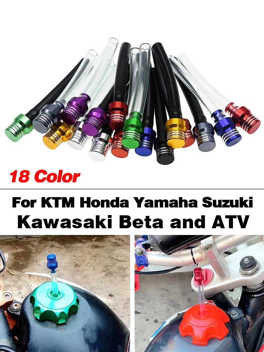 Bouchon de gaz de ventilation de réservoir de carburant de Motocross, évent d'huile pour KTM Honda Yamaha Suzuki Kawasaki Husqvarna Beta SHERCO ATV Quad Dirt Pit Bike