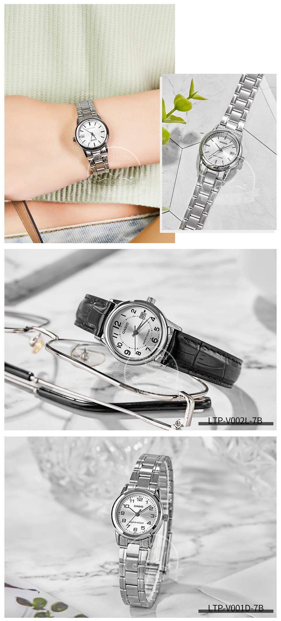 Casio Watch Women Watches Simple Pointer Quartz Watch Fashions Style New for 2025
