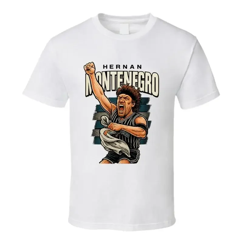 Hernan Montenegro Caricature Fan T Shirt