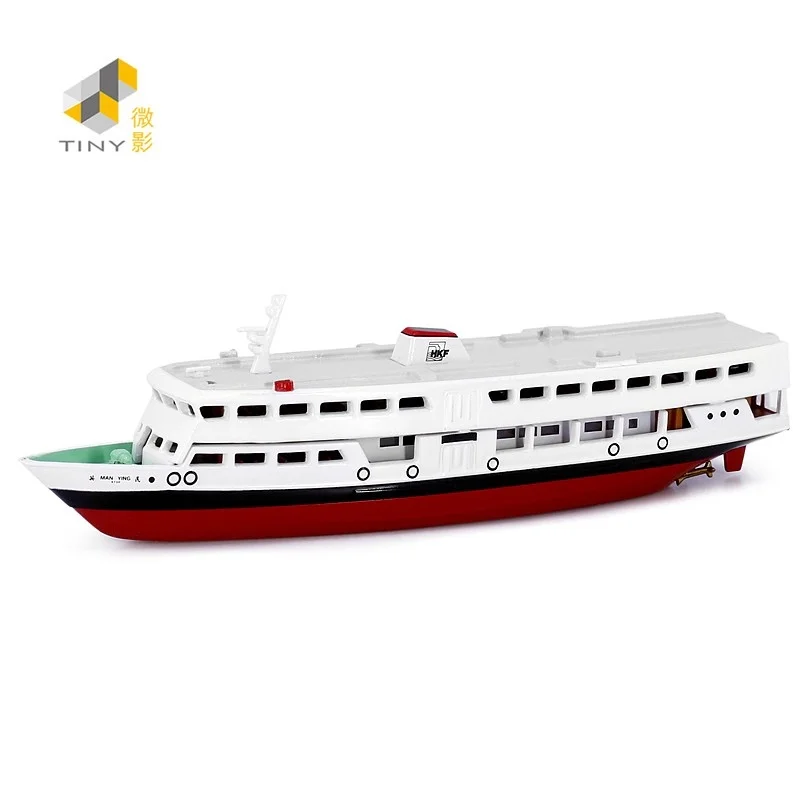 

Tiny 1:400 Double Deck Ferry Man Ying NO.122 Alloy Simulation Model Ship