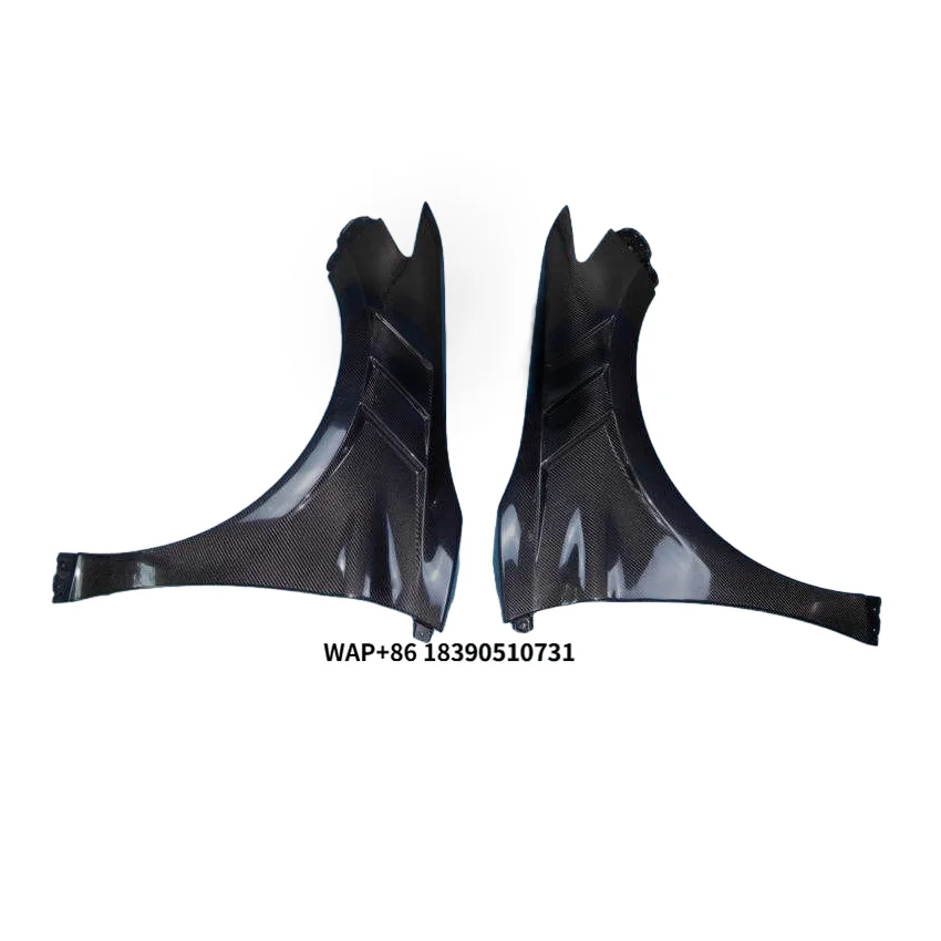 

Carbon Fiber Fibre Side Bumper Front Fender Vents for Camry 2018 2019 2020 2021 8th Gen 8