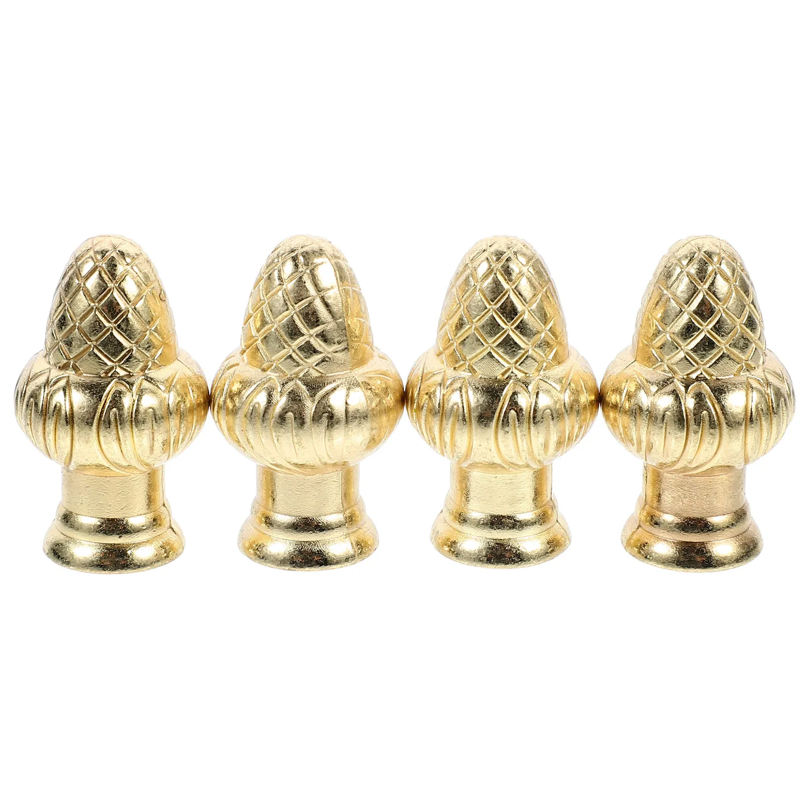 4Pcs Heavy Duty Zinc Alloy Lamp Knobs for Table Lamps Perfect for Home Decor Lamp Finial Light Knob Light Screw