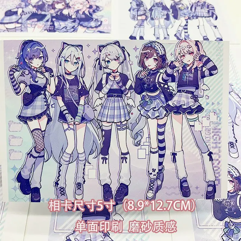 Broche de Anime Project Sekai Yoisaki Kanade para mochila, accesorios de insignia de Cosplay, tarjetas fotográficas, tarjetas coleccionables, regalos de cumpleaños