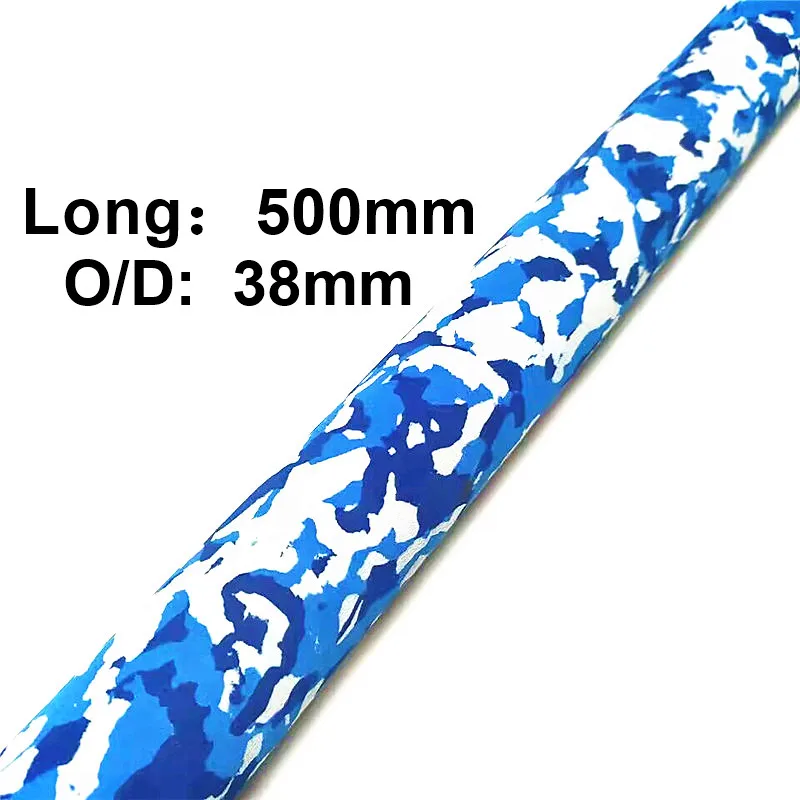 NooNRoo Camo schiuma EVA per canna da pesca maniglia O/D38mm 500mm componenti lunghi dritti asta di riparazione materiali artigianali impugnature 1