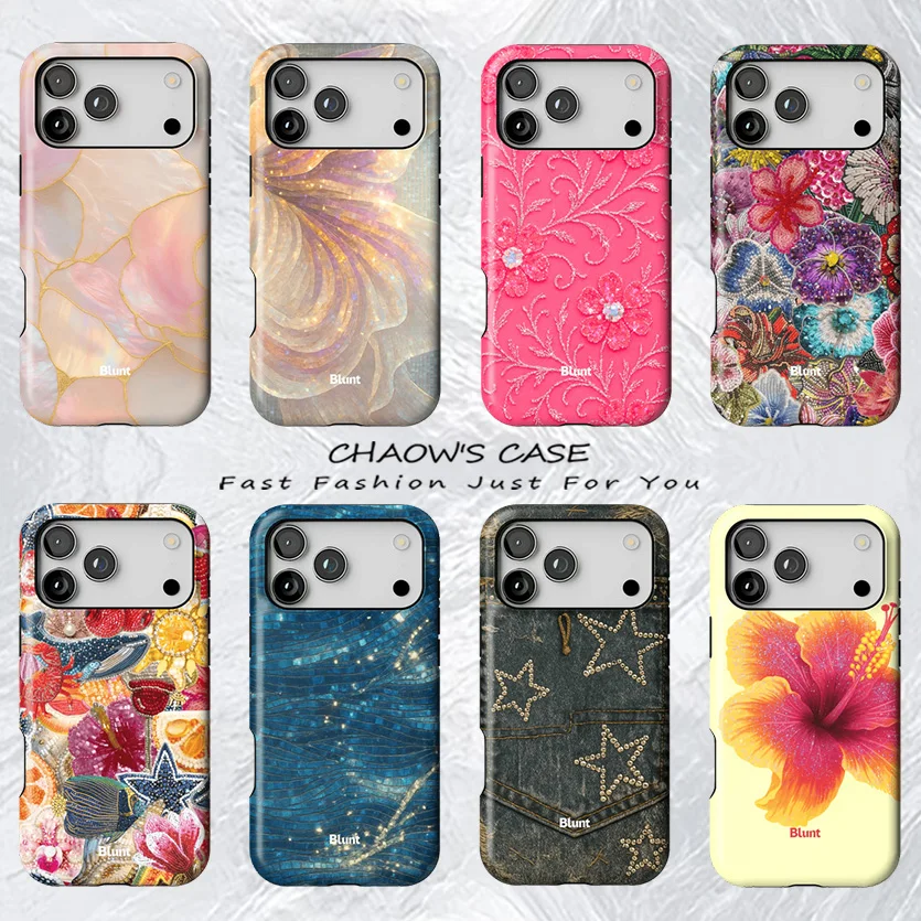 Luxury Blooming flowers Phone Case for iPhone 17 17e 16e 16 