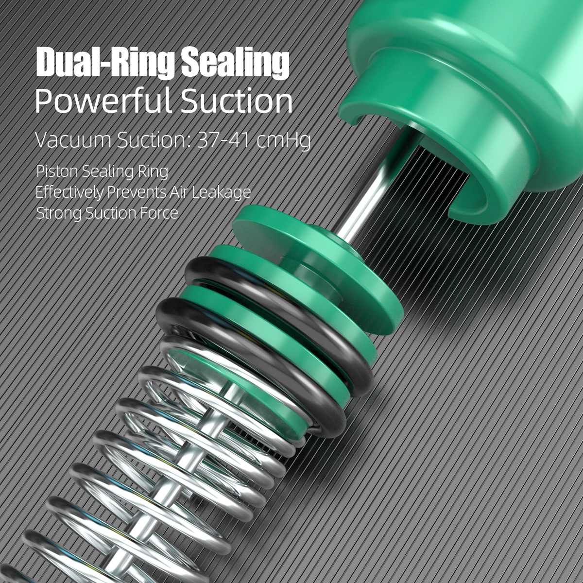 Laoa ferramenta avançada de dessoldagem com ventosa de solda, bico duplo de vedação de anel o, resistente a altas temperaturas para manutenção eletrônica