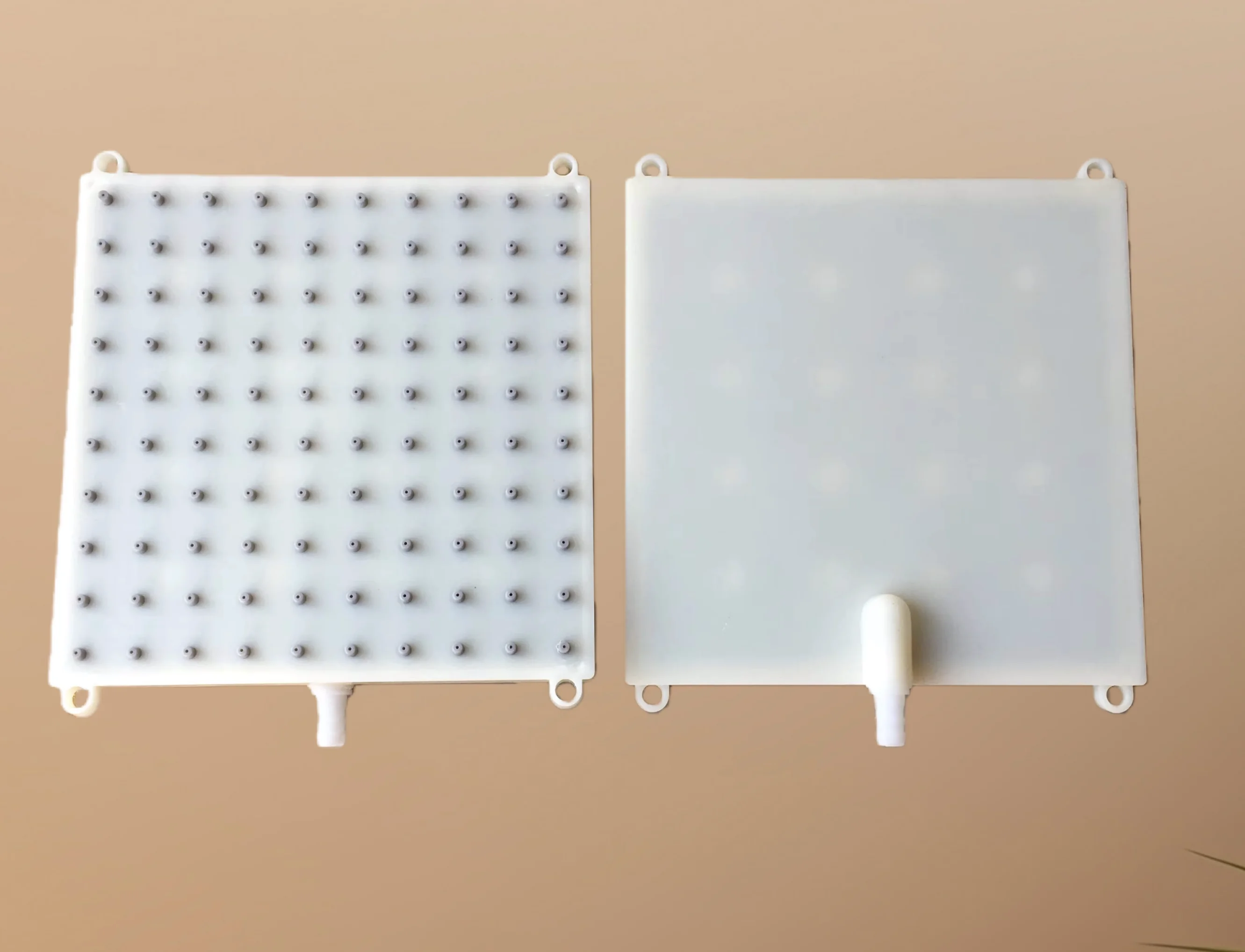 MTTUZK  Square Shower intubation type interface 182mm*182mm Shower head 10 * 10 holes Top Spray Shower Head Accessorie view 3
