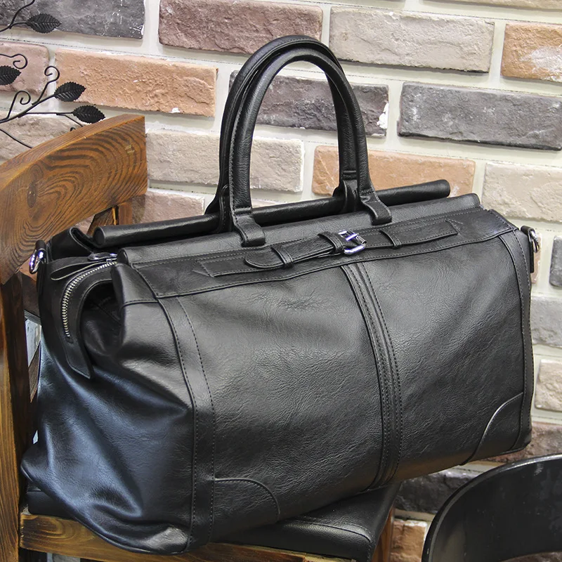 Luksusowa torba podróżna męska torebka torba na bagaż o dużej pojemności męskie torby z górnym uchwytem modna torba typu Crossbody męskie torebki na siłownię