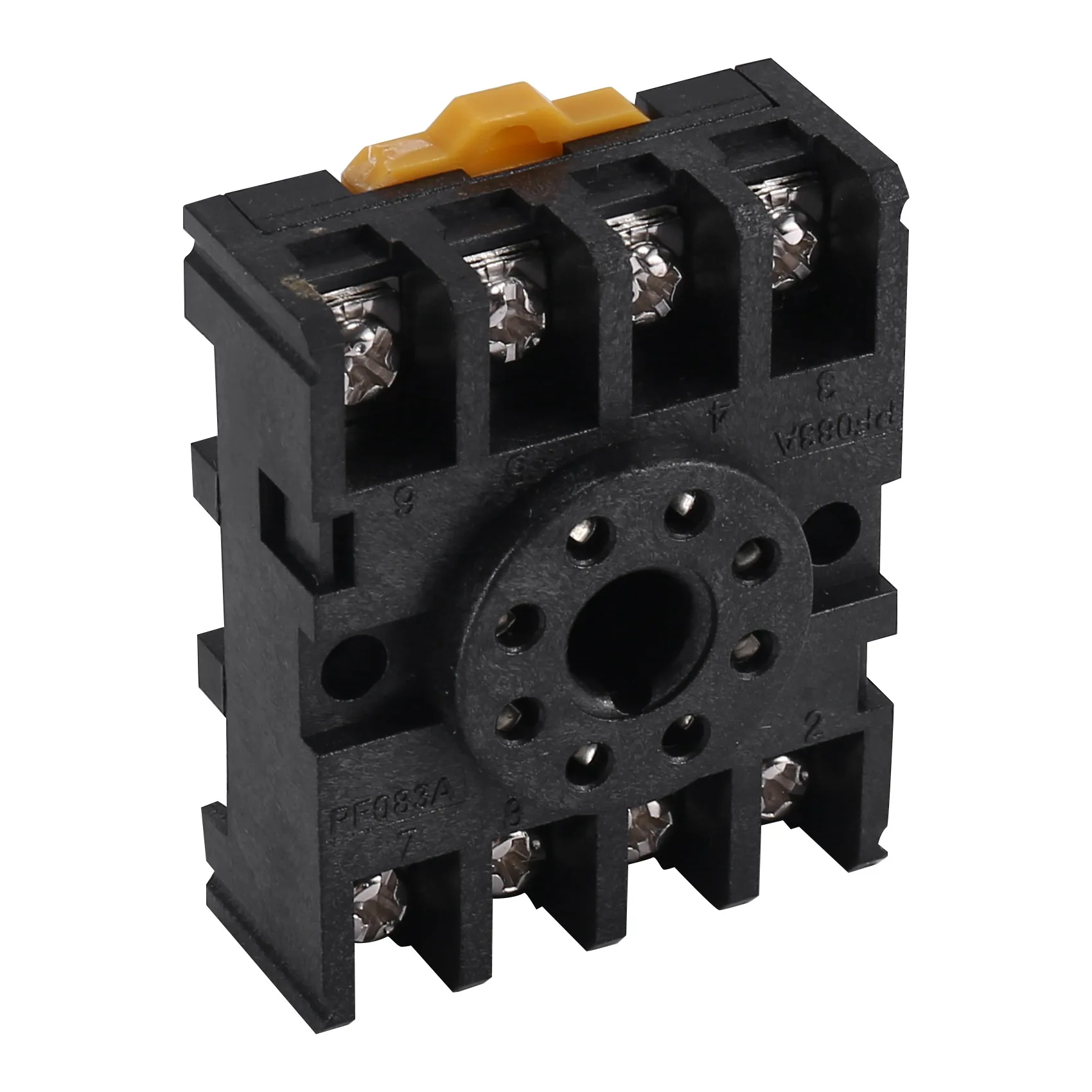 New 8 Round Pin 8-Pin PF083A Relay Base Socket