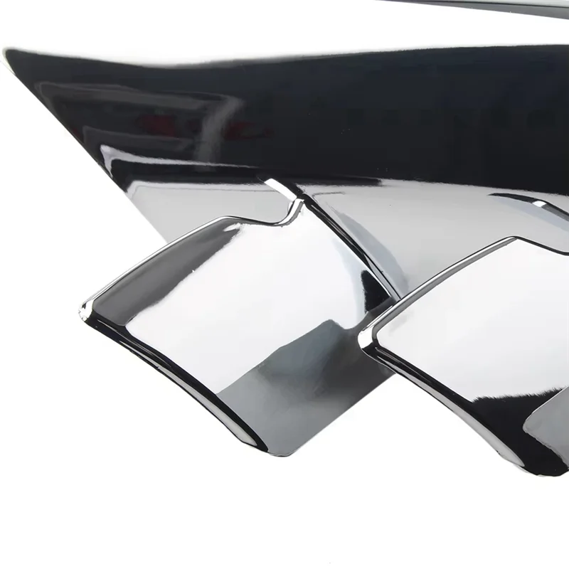 

1Pair Motorcycle Fairing Premier Shark Gills Set Chrome ABS For Honda Goldwing GL1800 2001-2011-A93R