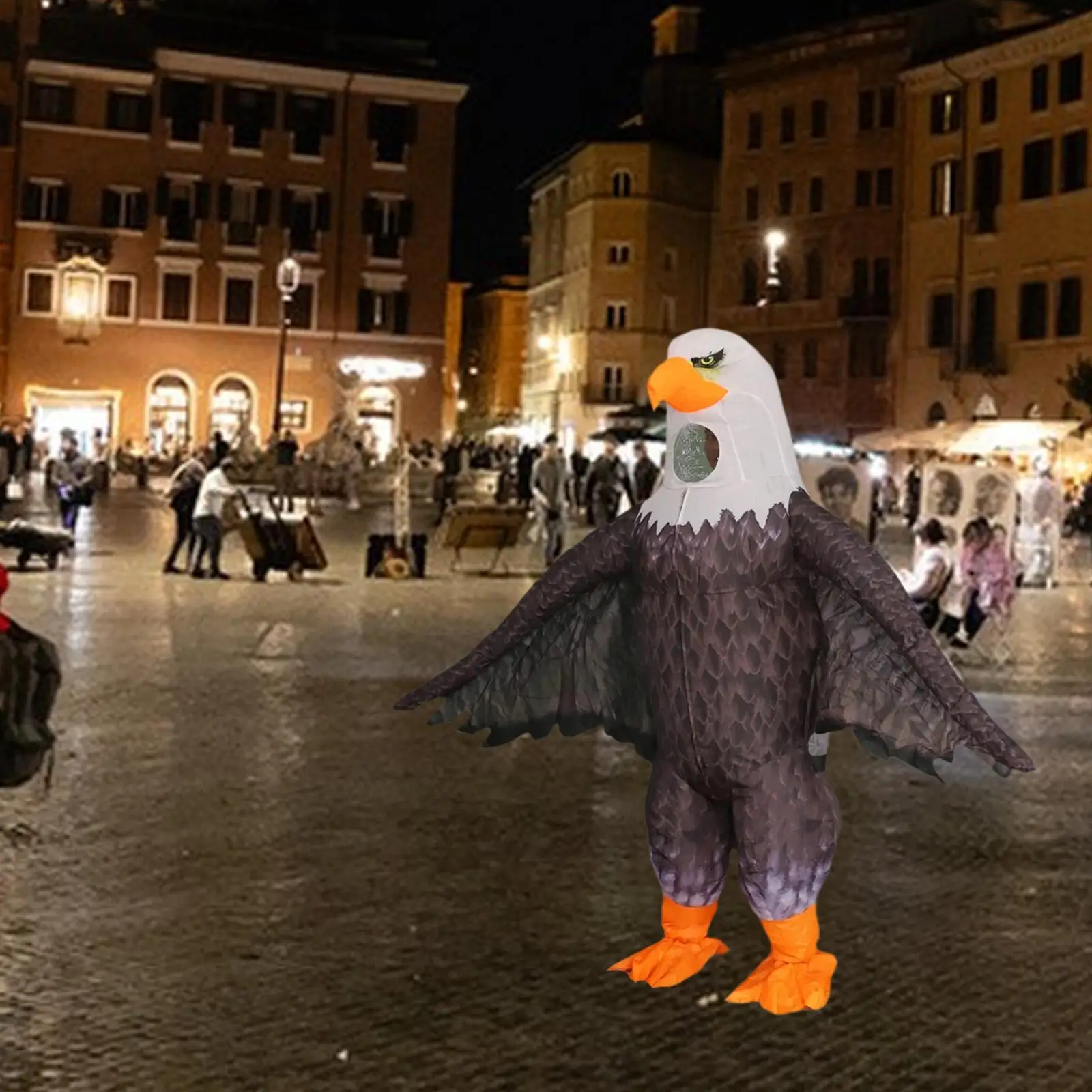 Disfraz inflable, práctico y cómodo traje de utilería para fiesta de Halloween