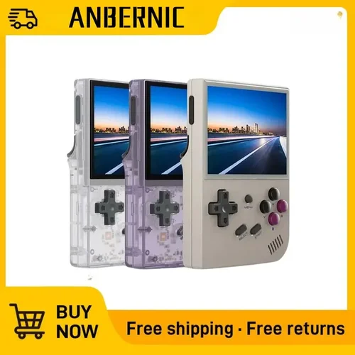 2024 NUEVO RG35XX Nueva consola de juegos portátil IPS de 3,5 pulgadas actualizada con sistema Linux H700 quad-core ARM Cortex-A53 1,5 GHz