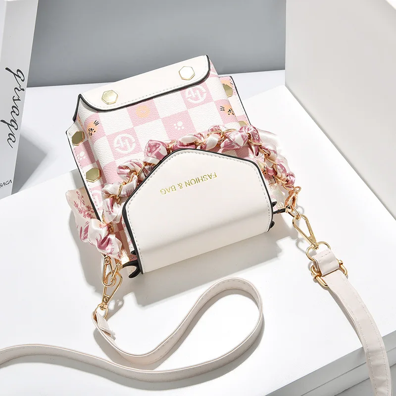 Mobile Phone Bag Women\'s New Summer Fashion Mini Bag Fashion Single Shoulder Crossbody Good-looking Suitable Daily Collocation