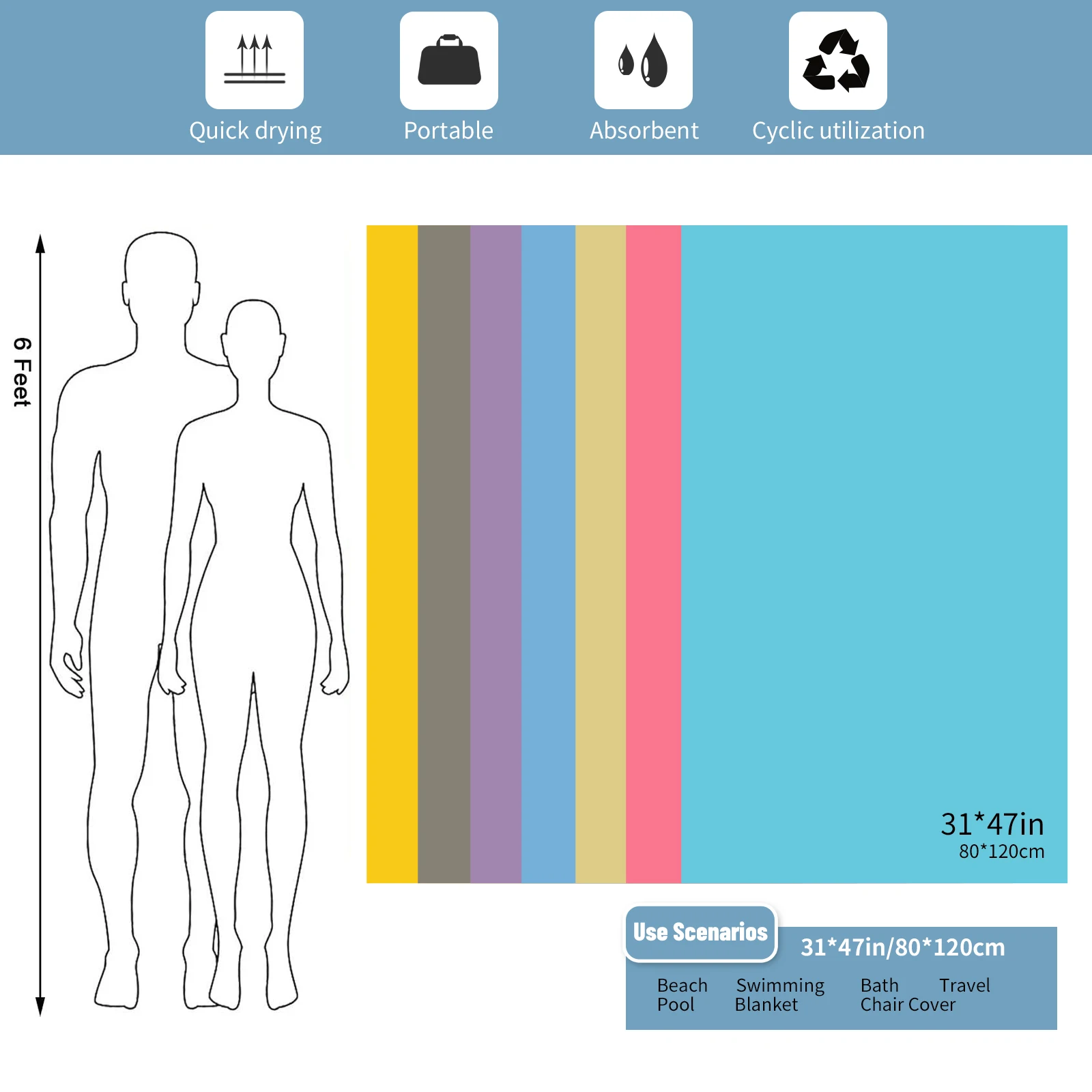 Thumbnail 2 - #45 Latest Beach Towels Offers