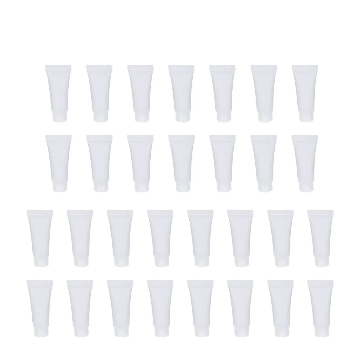 

30Pcs Makeup Bottles Storage Containers White Frosted Leakproof Travel Empty Cream Squeeze Bottle Portable Subpackaging