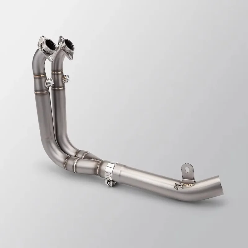 For Motorcycle CFmoto 450SR Exhaust Full System Escape Modified Slip on Front Link Pipe Fits 51MM Muffler