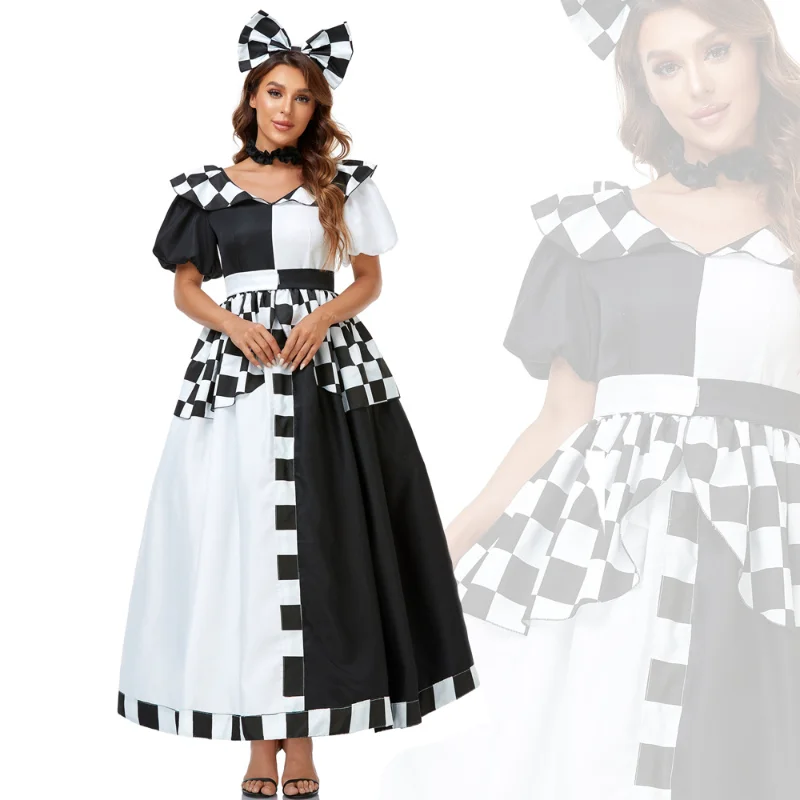 

Original Disney Princess Dress for Women Cosplay Princess Alice Costume Birthday Halloween Ball Clothing The Best Christmas Gift
